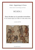 Cover of 'Deux études sur la parodie animalière' by Jonathan Maître 